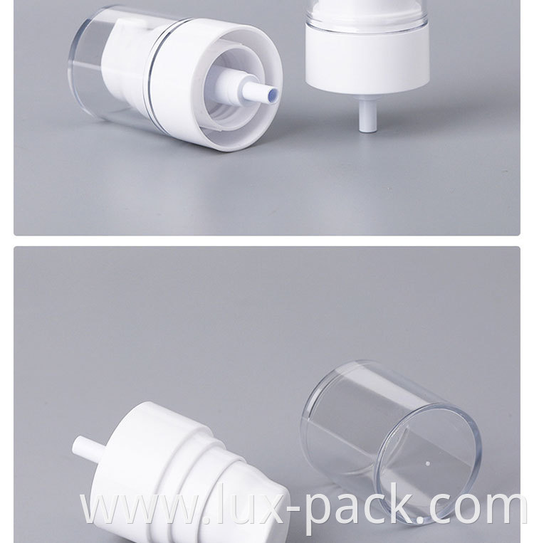 Small diameter PP beak powder liquid penguin head pressing cream pump